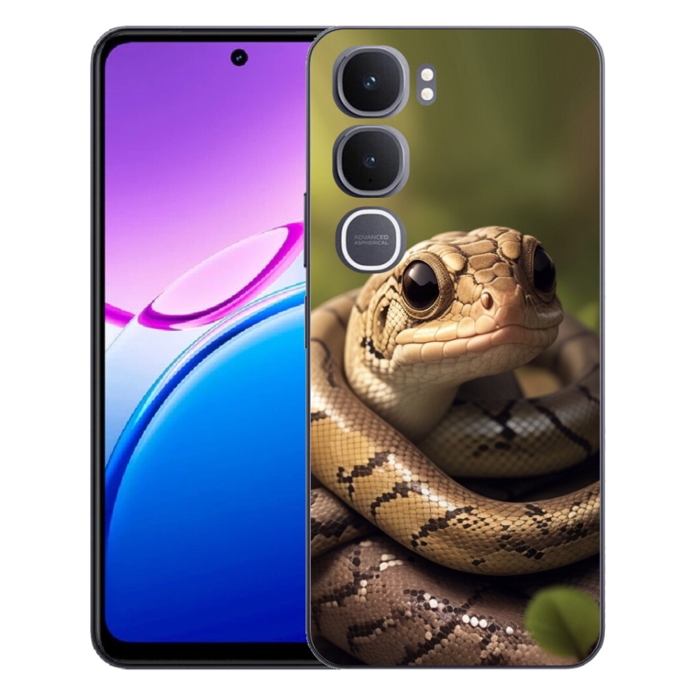 Gélový kryt mmCase na Vivo Y31 5G - had 1