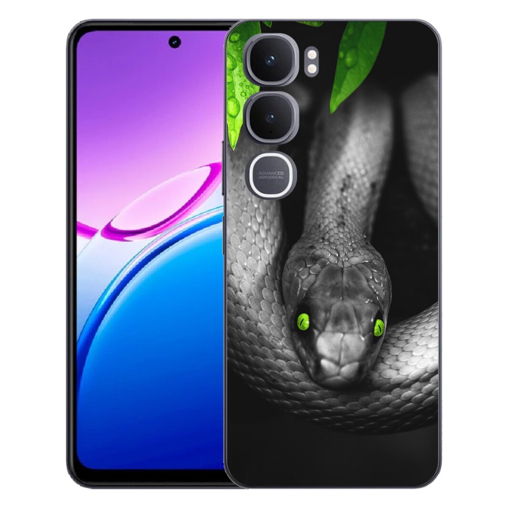 Gélový kryt mmCase na Vivo Y31 5G - had
