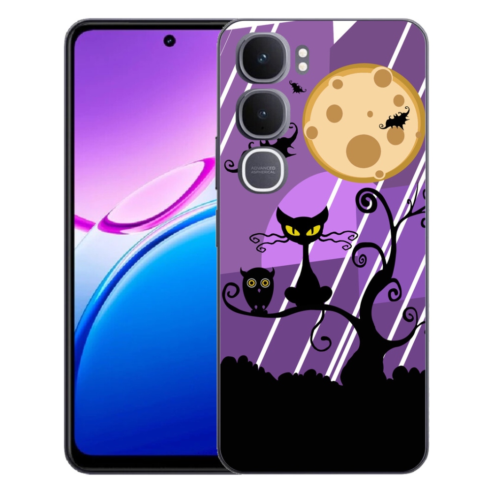 Gélový kryt mmCase na Vivo Y31 5G - halloween