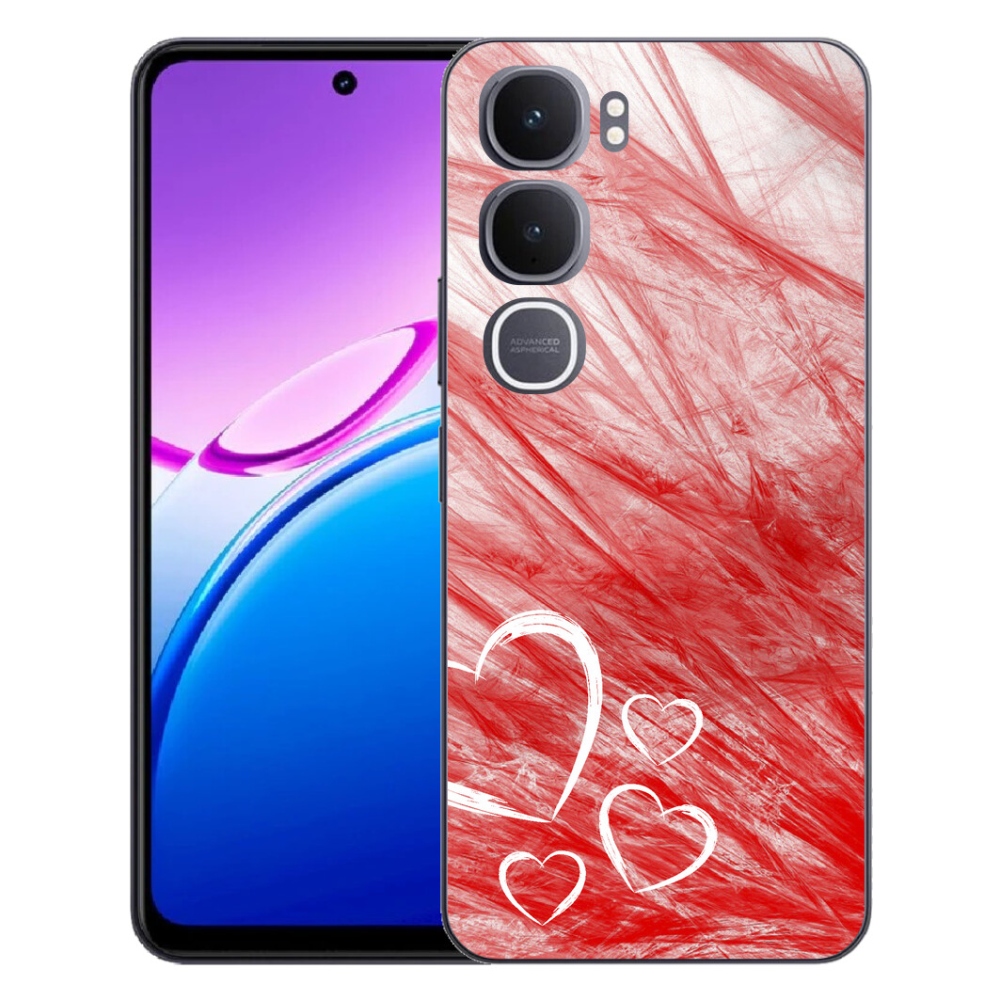 Gélový kryt mmCase na Vivo Y31 5G - heart