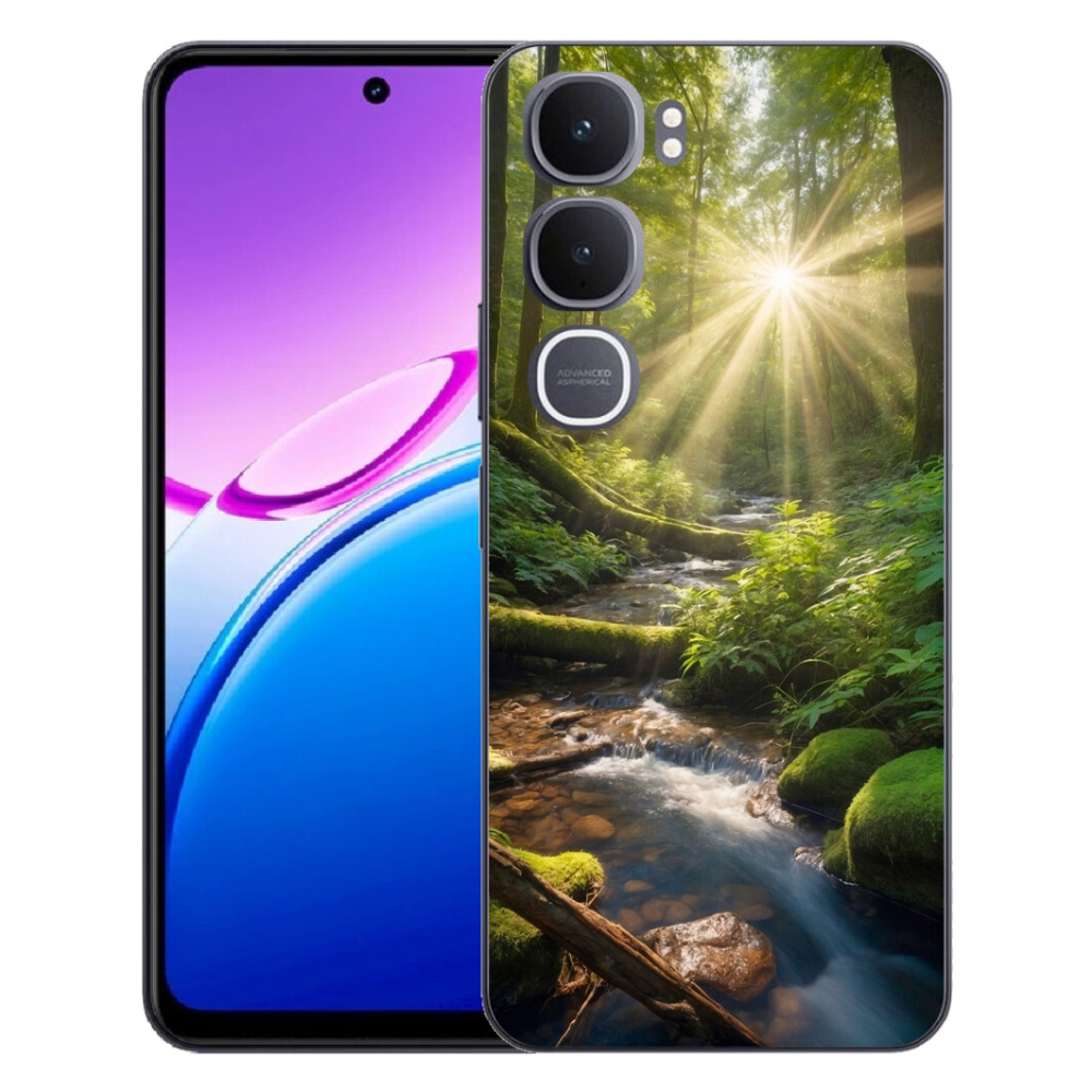 Gélový kryt mmCase na Vivo Y31 5G - hlbina lesa