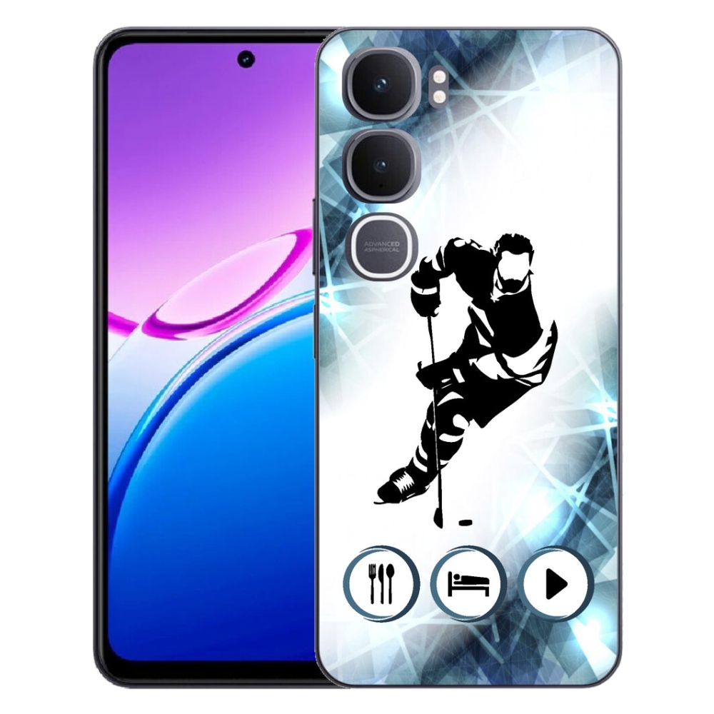 Gélový kryt mmCase na Vivo Y31 5G - hokej 1