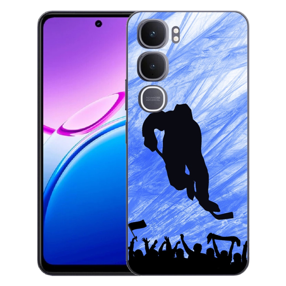 Gélový kryt mmCase na Vivo Y31 5G - hokejový hráč
