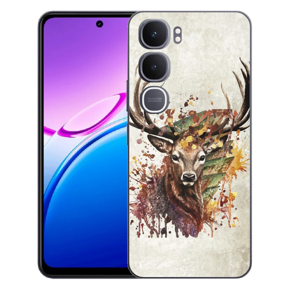 Gélový kryt mmCase na Vivo Y31 5G - jeleň 1