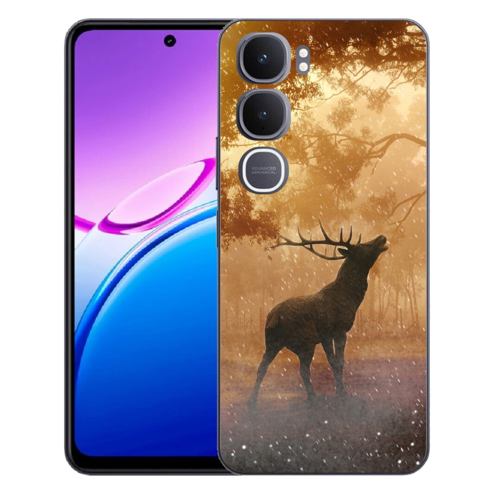 Gélový kryt mmCase na Vivo Y31 5G - jeleň v ruji