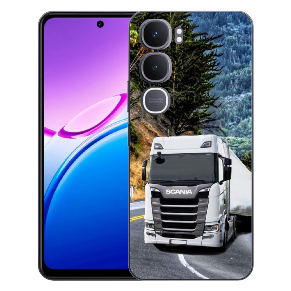 Gélový kryt mmCase na Vivo Y31 5G - kamión 1