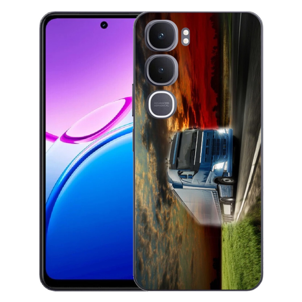 Gélový kryt mmCase na Vivo Y31 5G - kamión 4