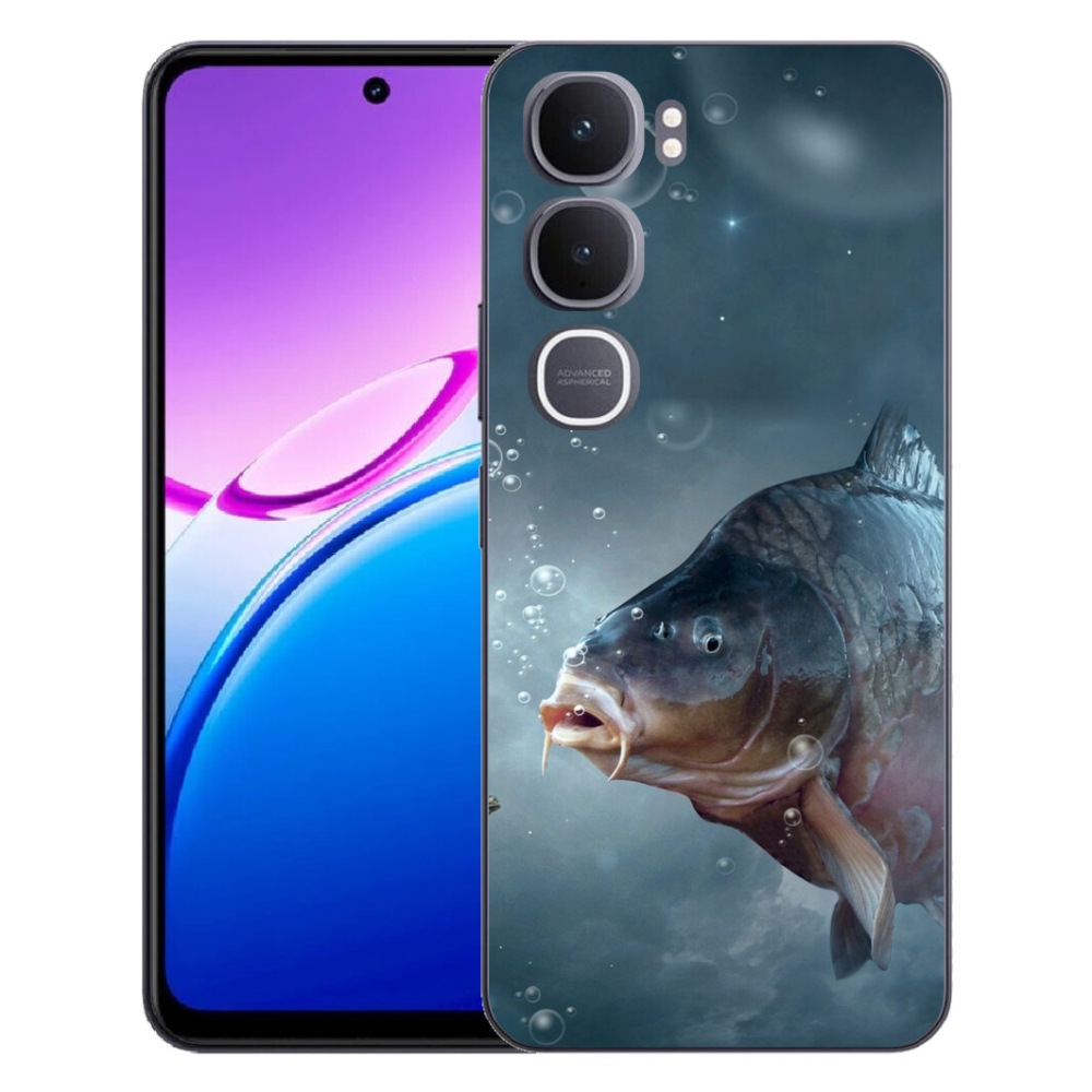 Gélový kryt mmCase na Vivo Y31 5G - kapor a bublinky