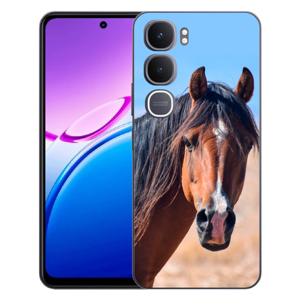Gélový kryt mmCase na Vivo Y31 5G - pokojný kôň