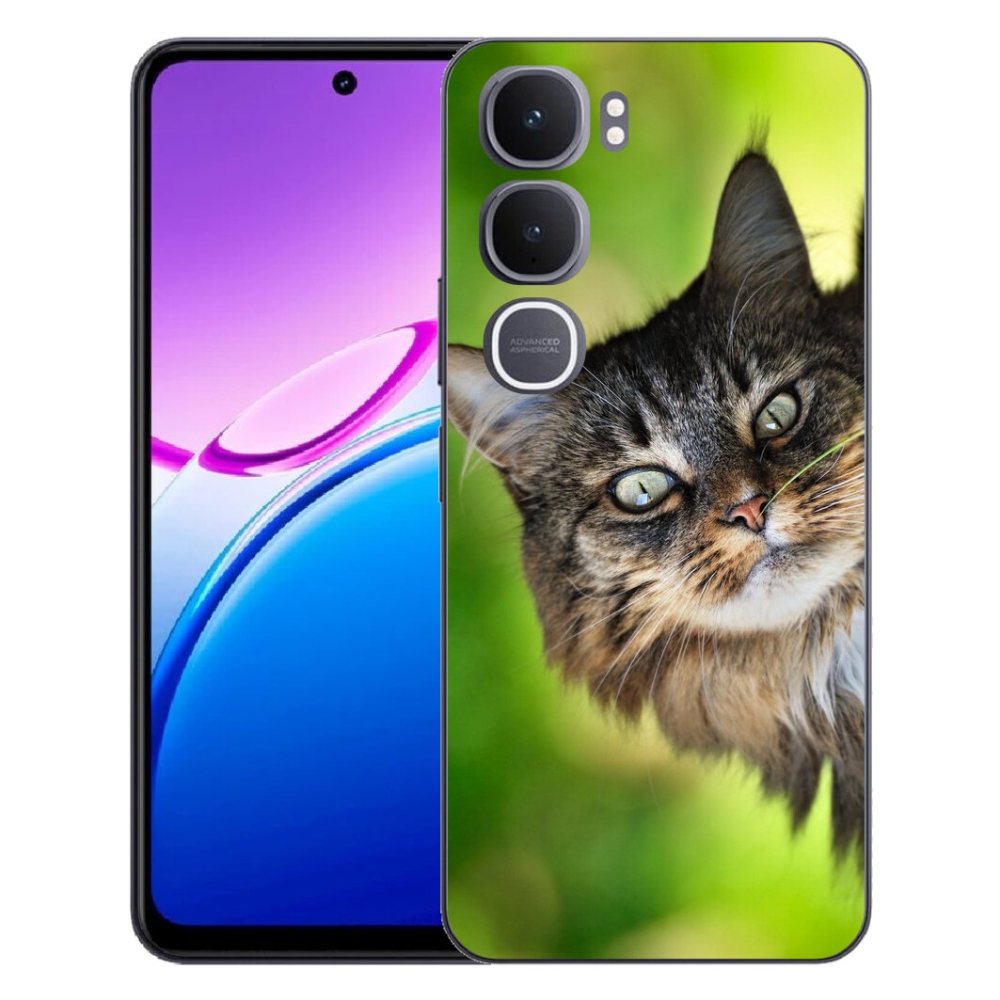 Gélový kryt mmCase na Vivo Y31 5G - mačka 3