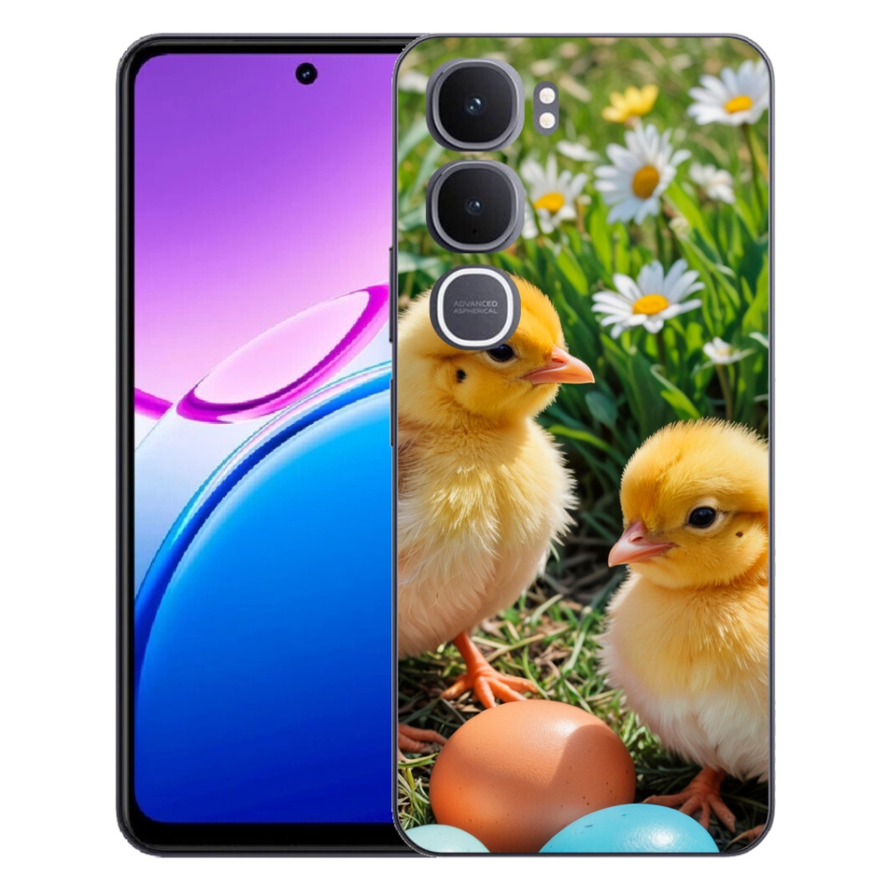 Gélový kryt mmCase na Vivo Y31 5G - kuriatka