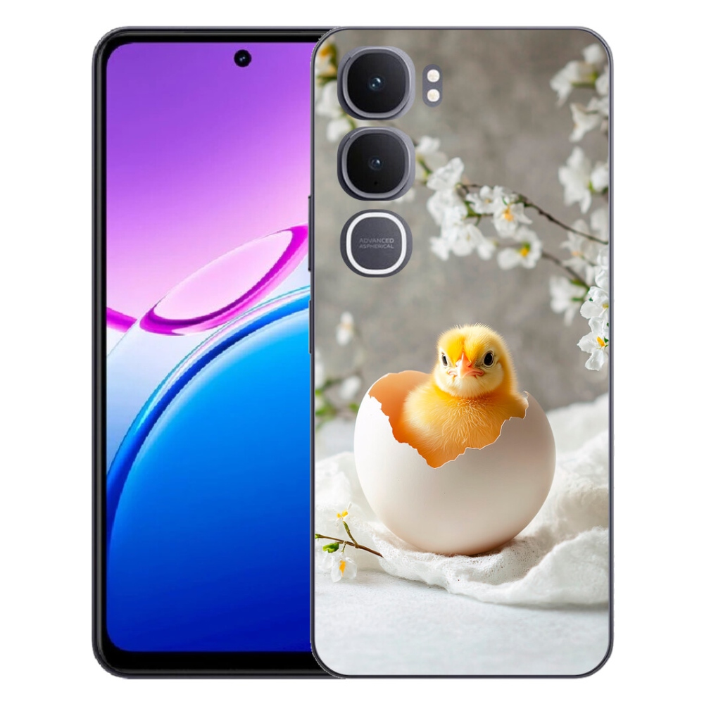 Gélový kryt mmCase na Vivo Y31 5G - kuriatko