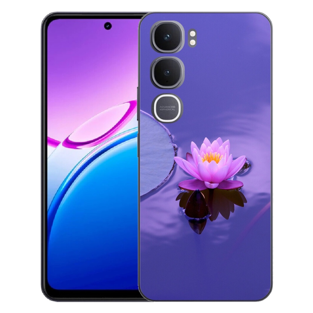 Gélový kryt mmCase na Vivo Y31 5G - kvet na hladine