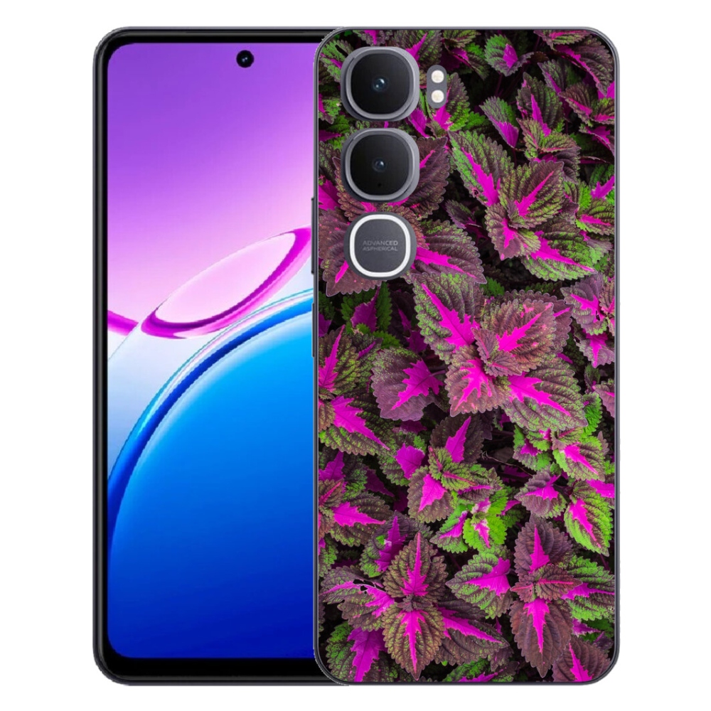 Gélový kryt mmCase na Vivo Y31 5G - kvety 10