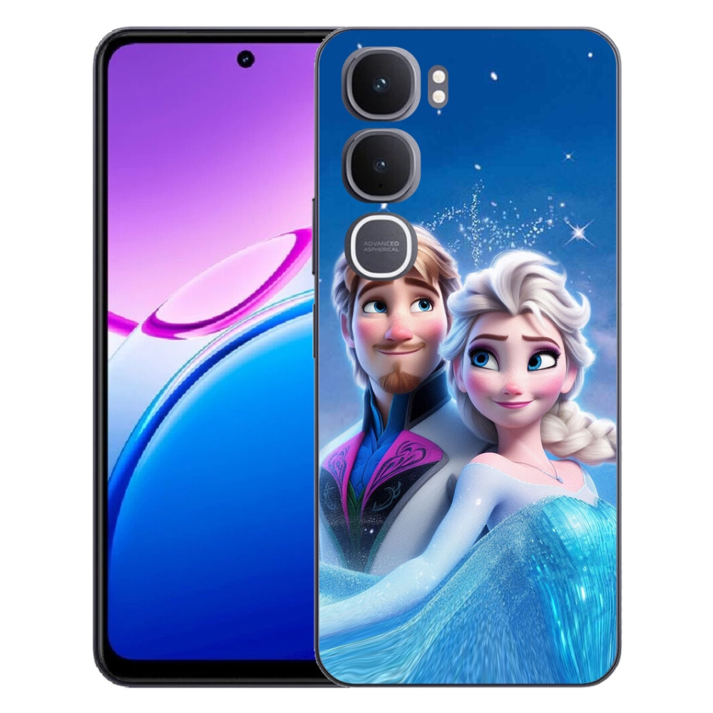 Gélový kryt mmCase na Vivo Y31 5G - ľadové kráľovstvo 1