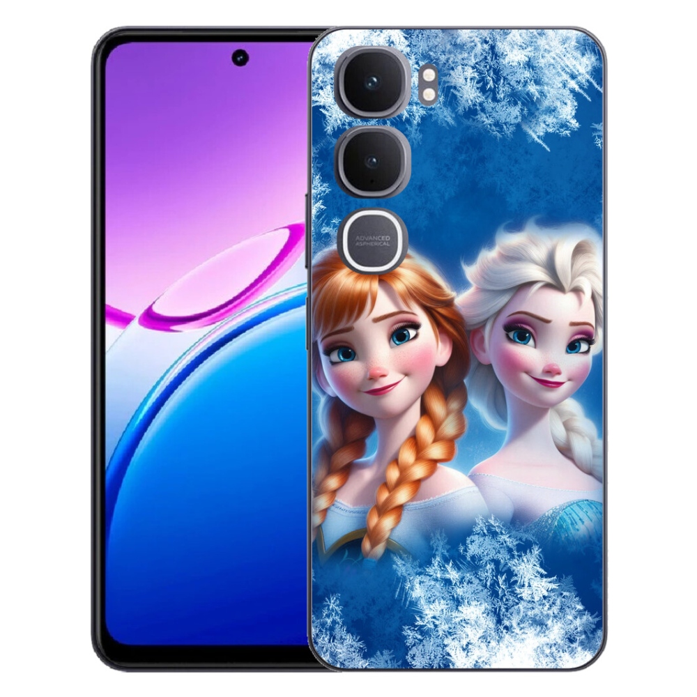 Gélový kryt mmCase na Vivo Y31 5G - ľadové kráľovstvo 2