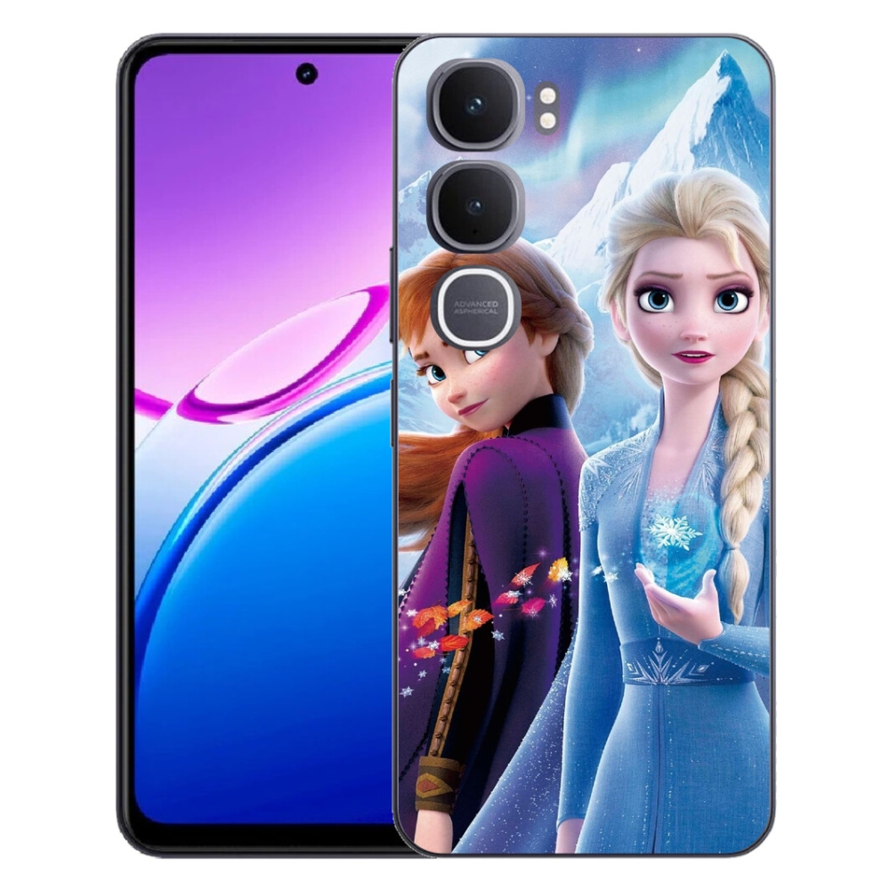 Gélový kryt mmCase na Vivo Y31 5G - ľadové kráľovstvo 3