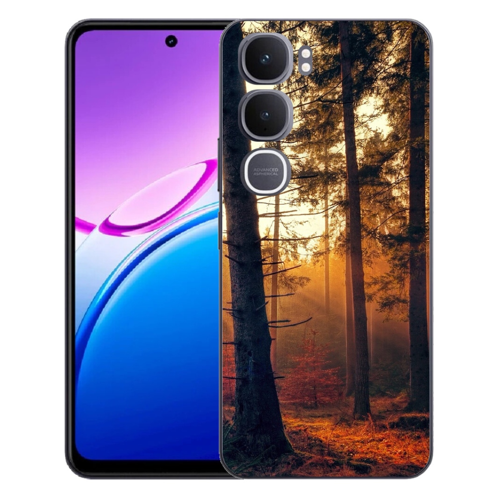 Gélový kryt mmCase na Vivo Y31 5G - les