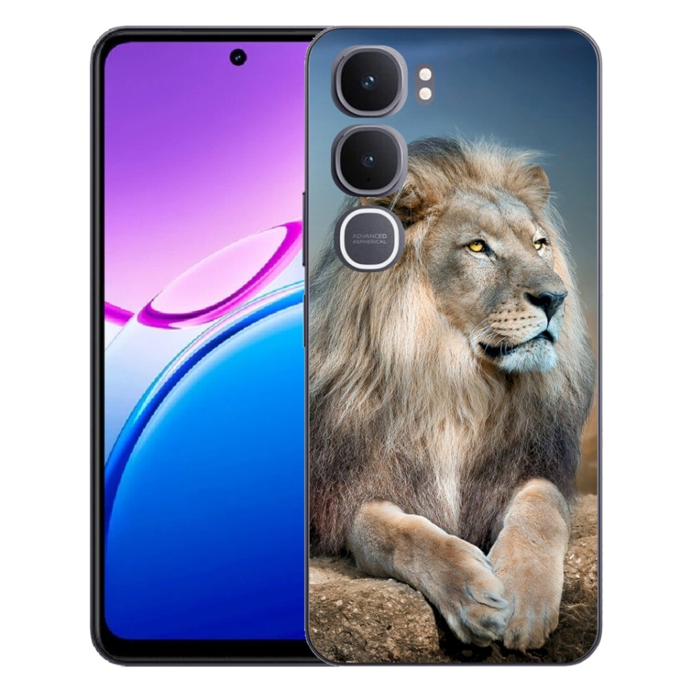 Gélový kryt mmCase na Vivo Y31 5G - lev 1