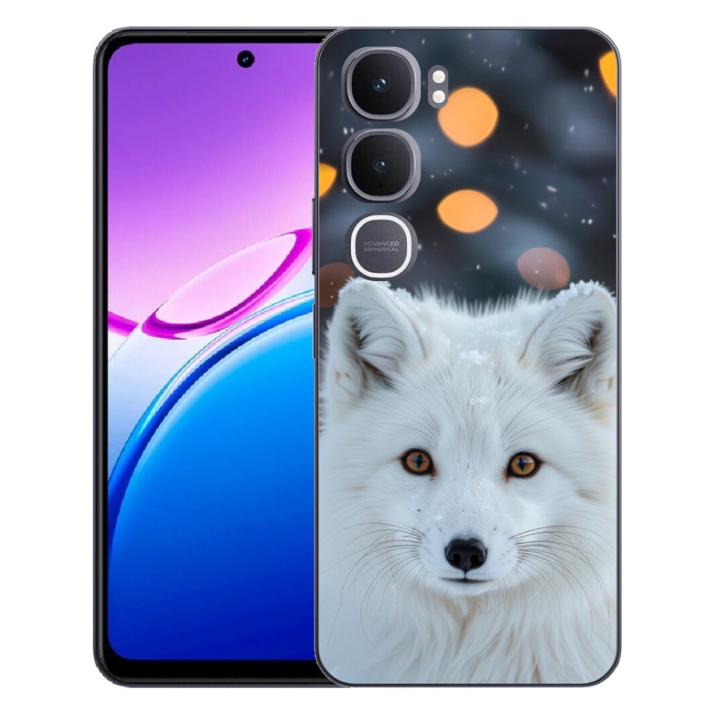 Gélový kryt mmCase na Vivo Y31 5G - líška polárna