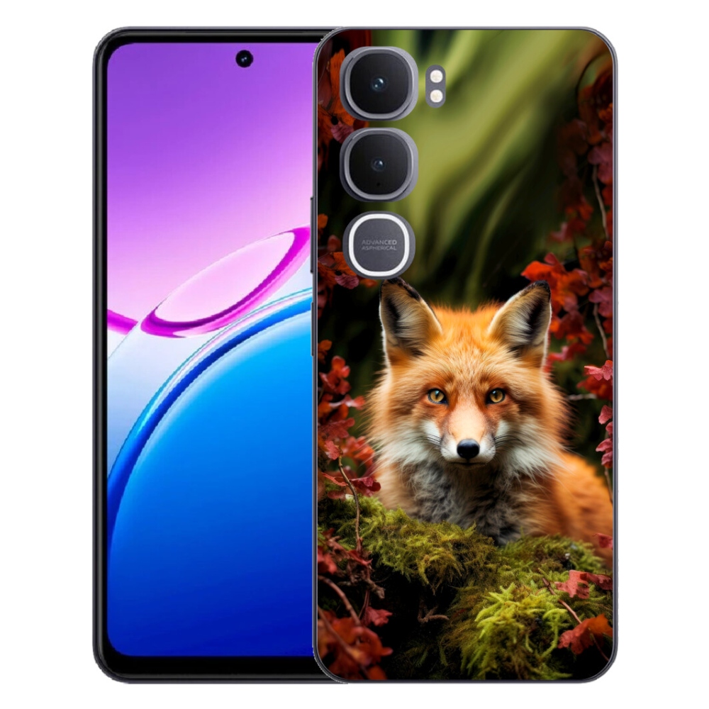 Gélový kryt mmCase na Vivo Y31 5G - líška v lese