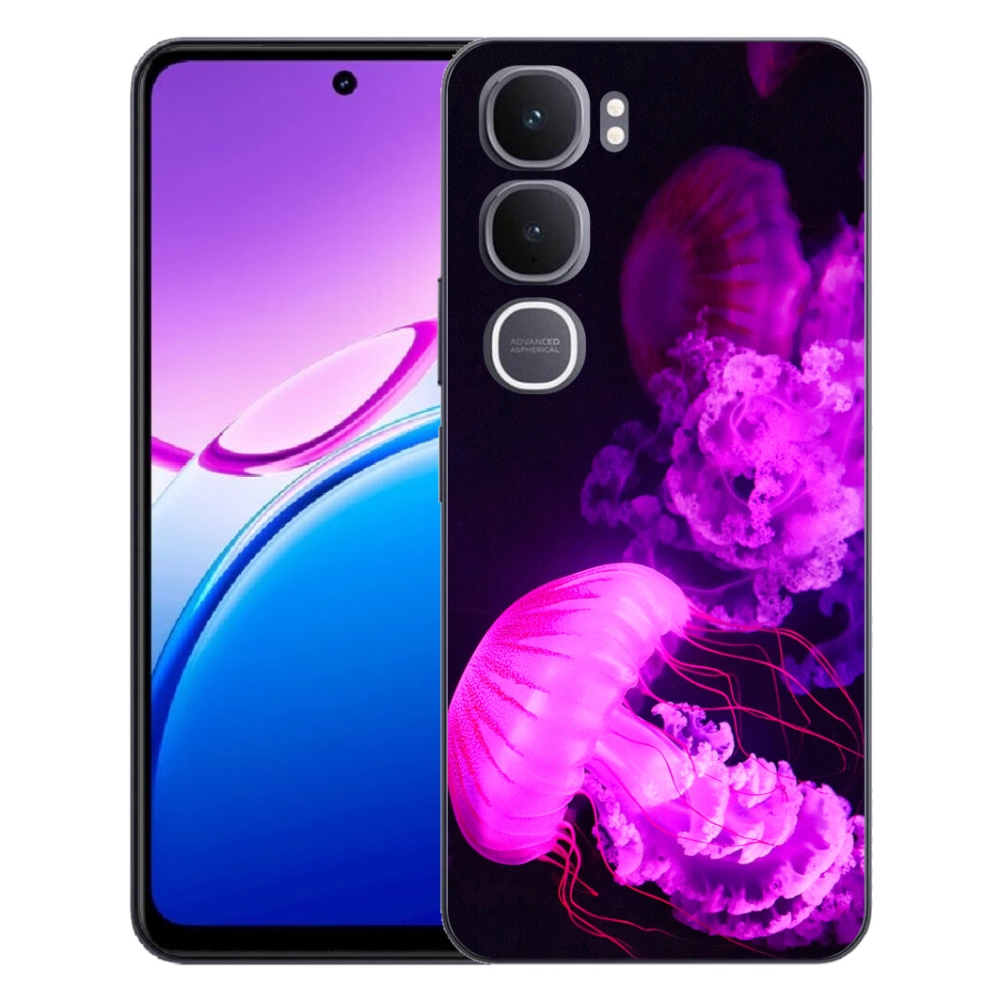 Gélový kryt mmCase na Vivo Y31 5G - medúza 1