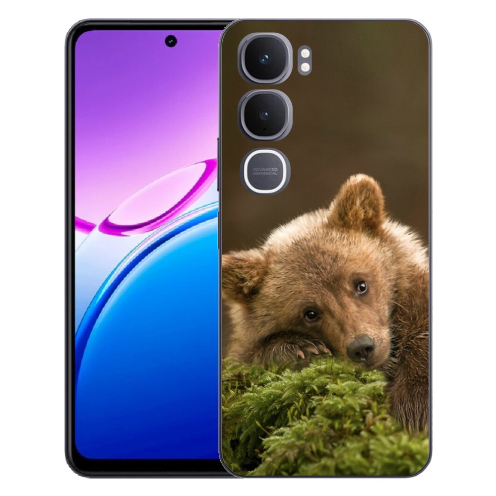 Gélový kryt mmCase na Vivo Y31 5G - medveď