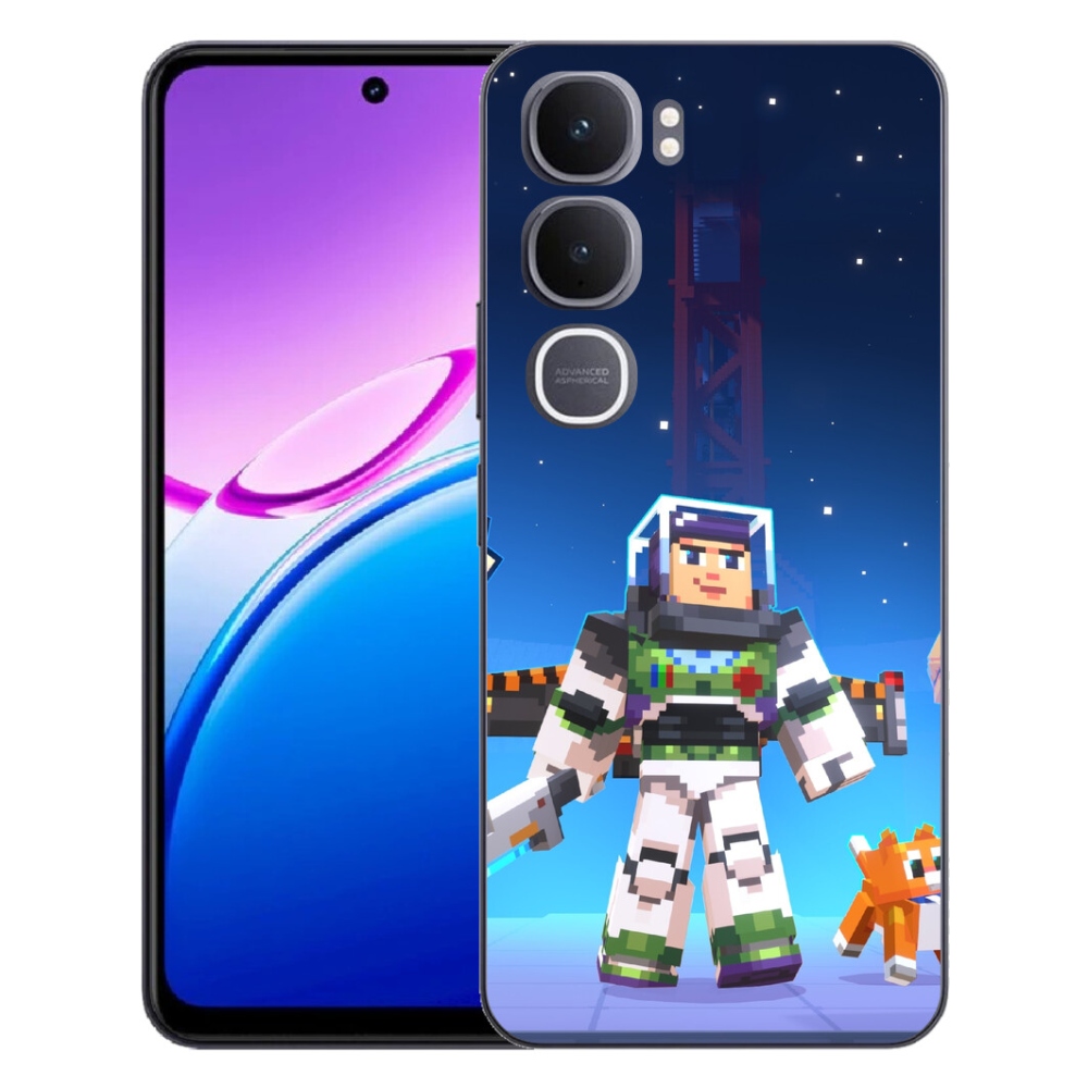 Gélový kryt mmCase na Vivo Y31 5G - minecraft 2