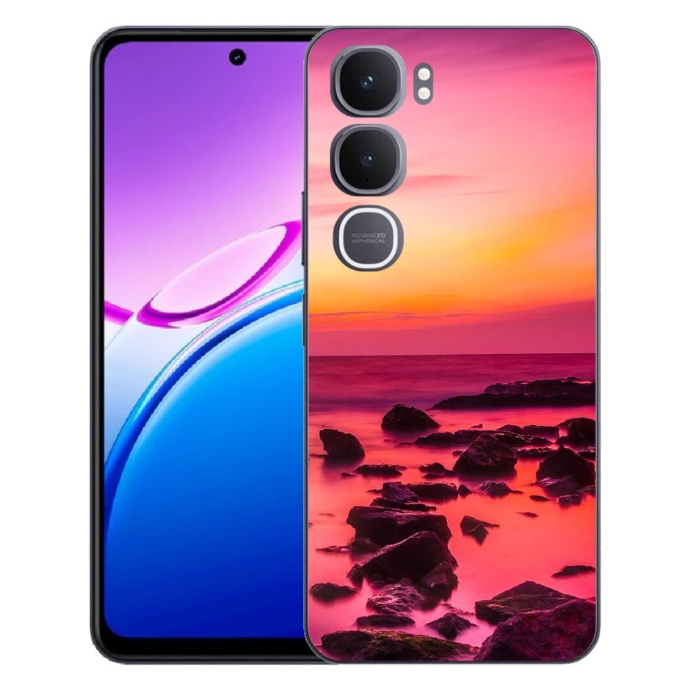 Gélový kryt mmCase na Vivo Y31 5G - more a žiara