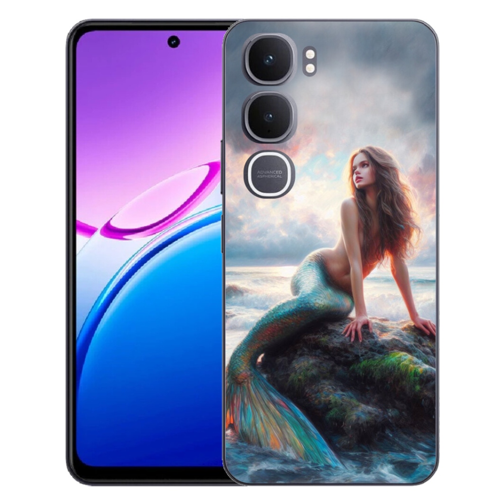Gélový kryt mmCase na Vivo Y31 5G - morská panna