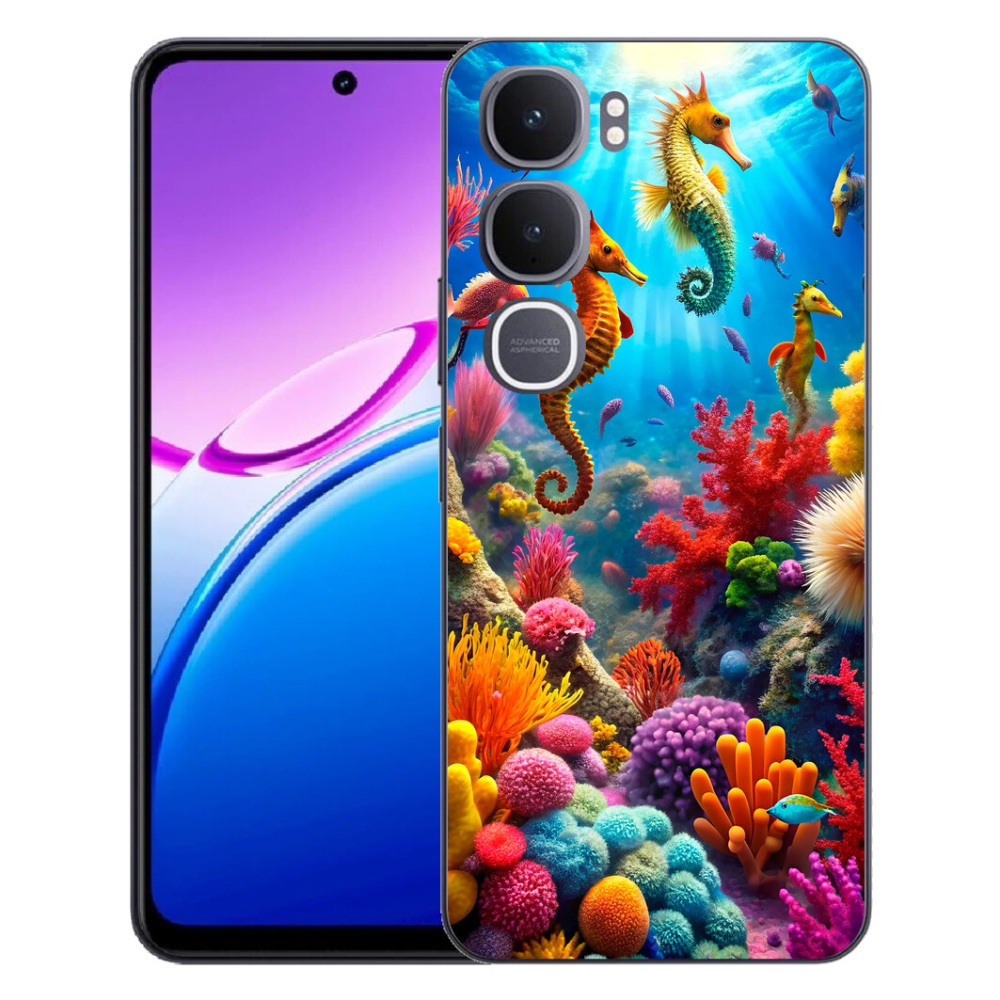 Gélový kryt mmCase na Vivo Y31 5G - morský svet 3