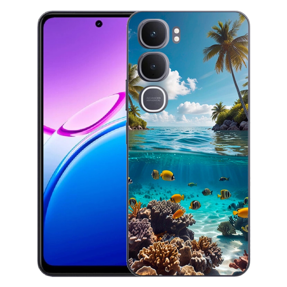Gélový kryt mmCase na Vivo Y31 5G - morský svet 4