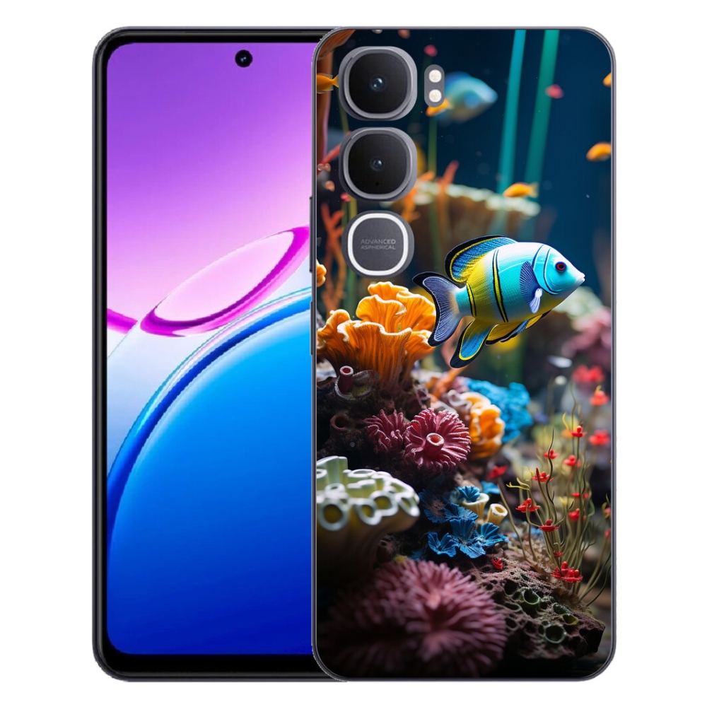 Gélový kryt mmCase na Vivo Y31 5G - morský svet 5