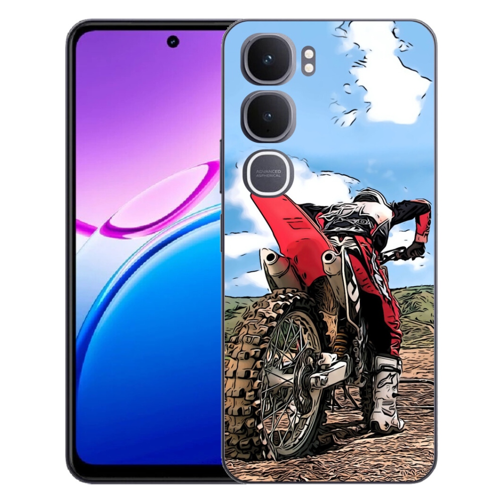 Gélový kryt mmCase na Vivo Y31 5G - moto