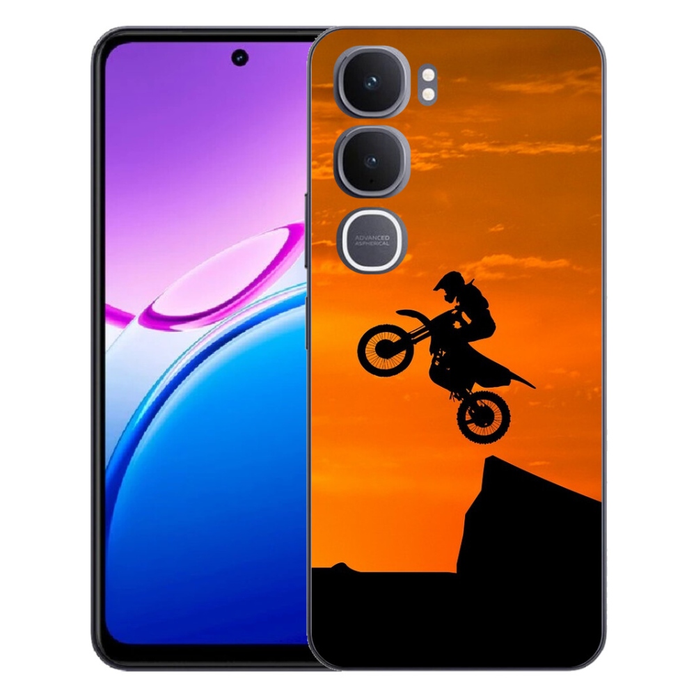 Gélový kryt mmCase na Vivo Y31 5G - motocross