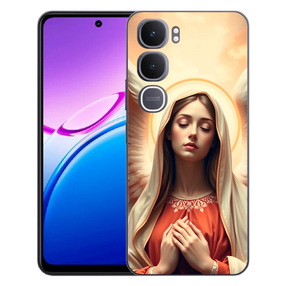 Gélový kryt mmCase na Vivo Y31 5G - náboženský motív