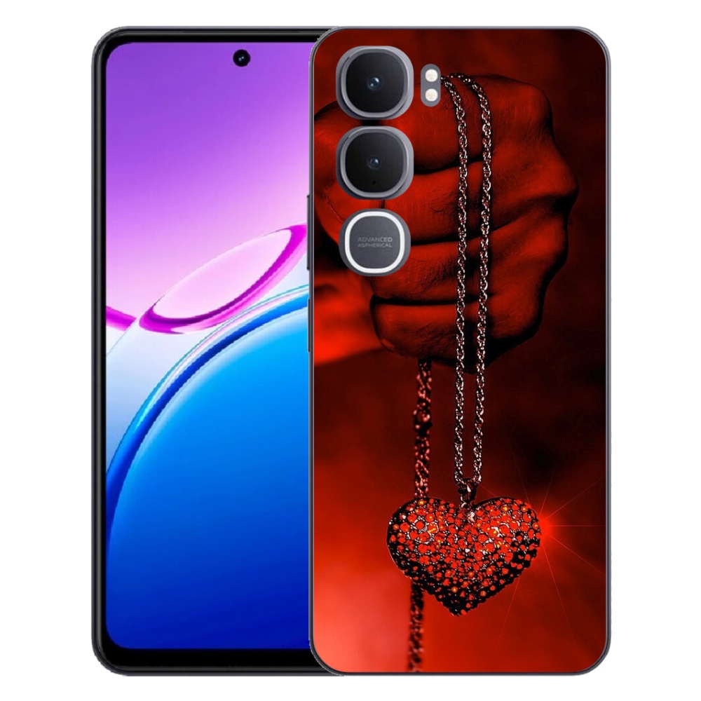 Gélový kryt mmCase na Vivo Y31 5G - náhrdelník