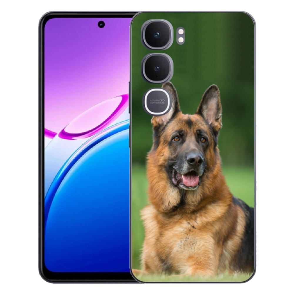 Gélový kryt mmCase na Vivo Y31 5G - nemecký ovčiak