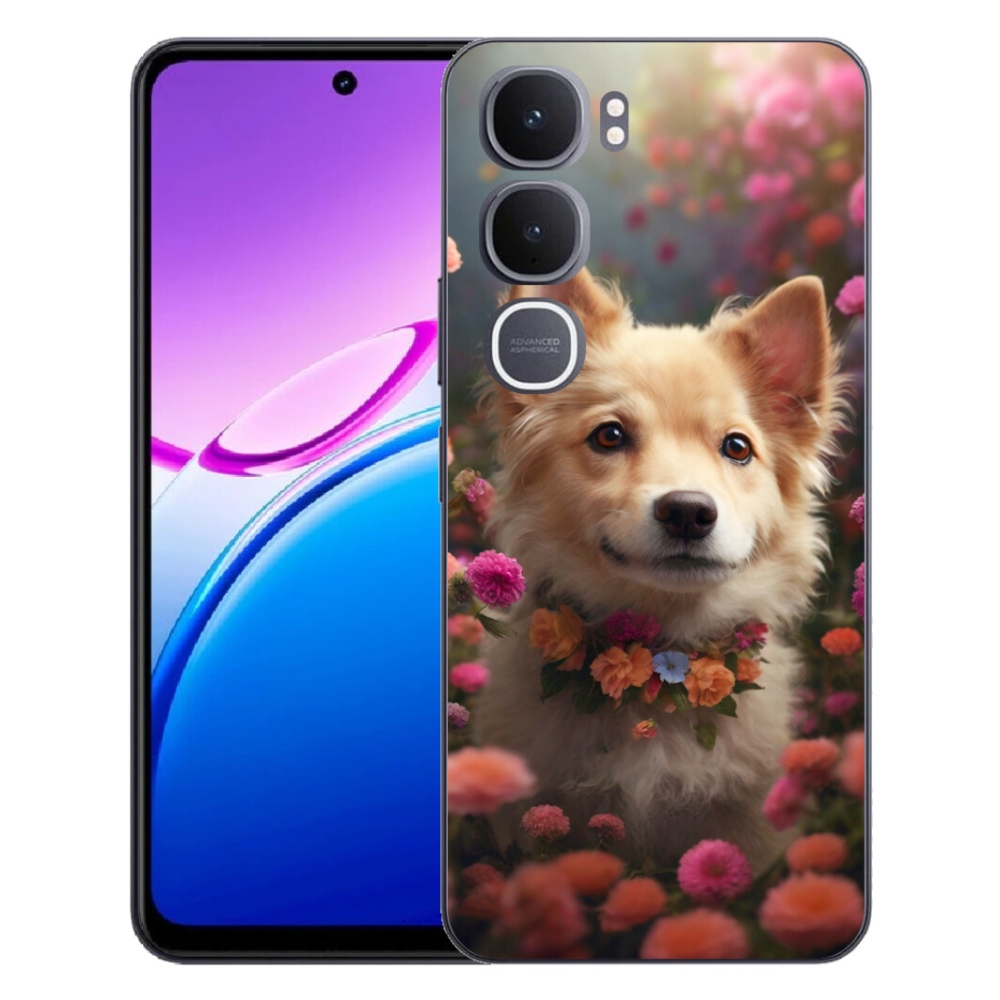 Gélový kryt mmCase na Vivo Y31 5G - nemecký špic