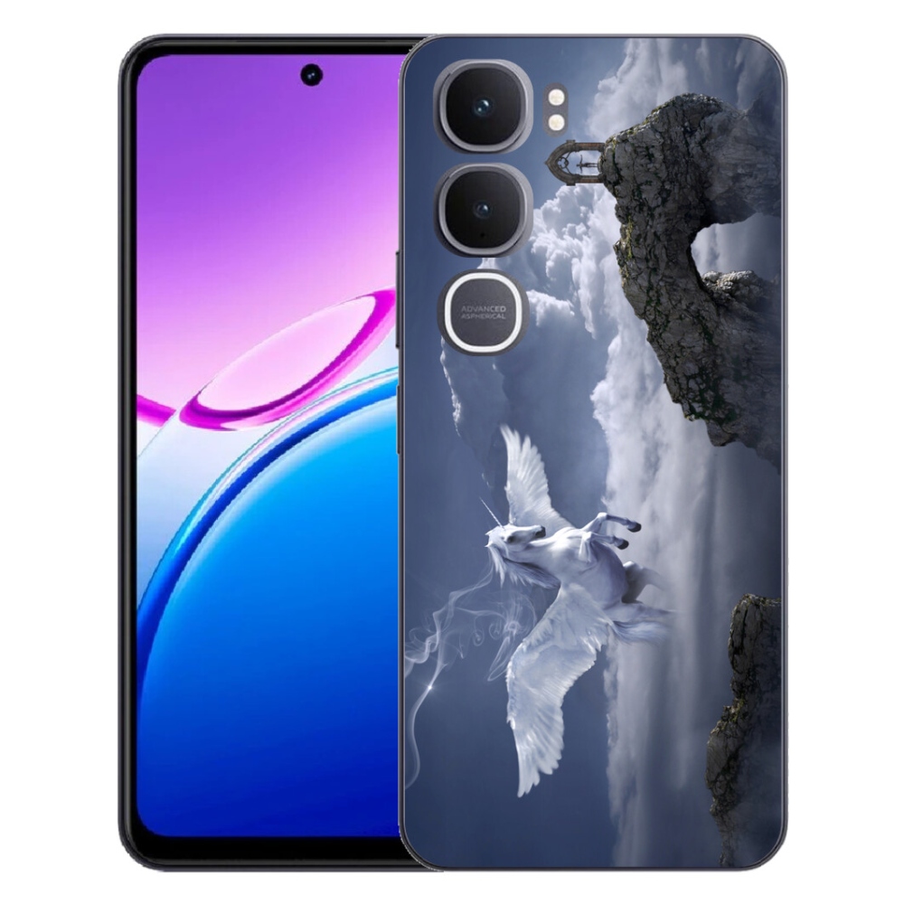 Gélový kryt mmCase na Vivo Y31 5G - pegas