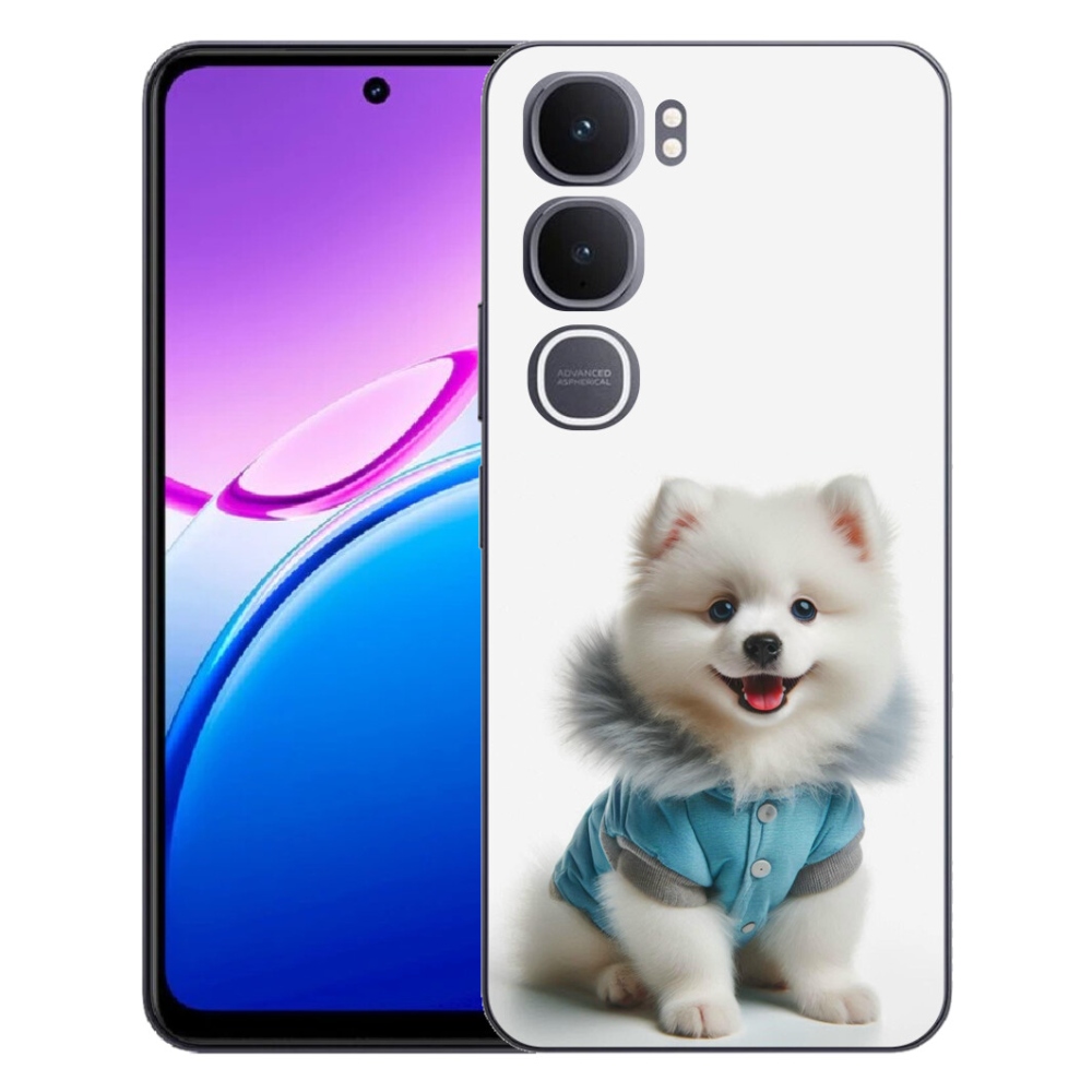 Gélový kryt mmCase na Vivo Y31 5G - pomeranian