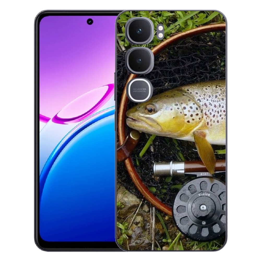 Gélový kryt mmCase na Vivo Y31 5G - pstruh 2