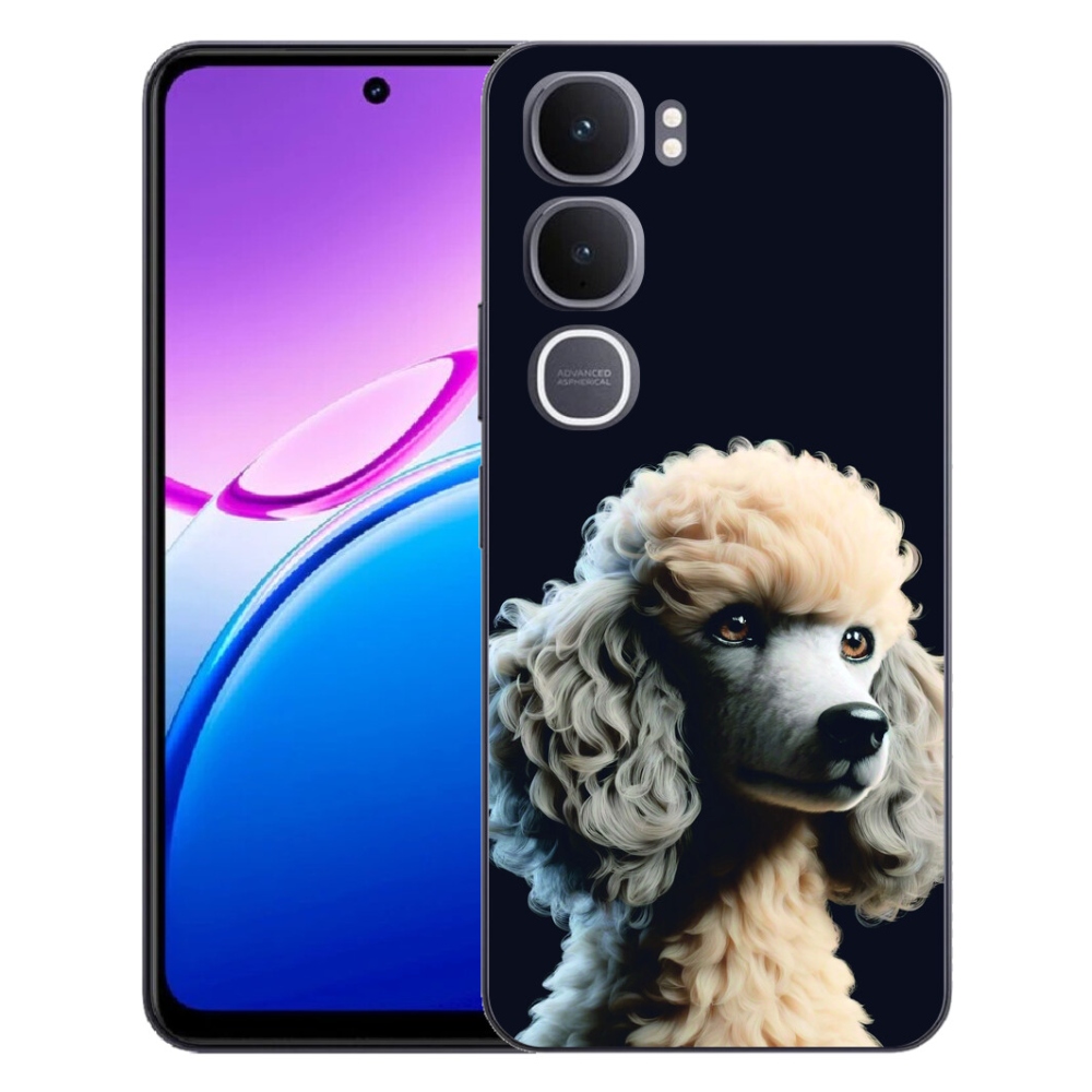 Gélový kryt mmCase na Vivo Y31 5G - pudel