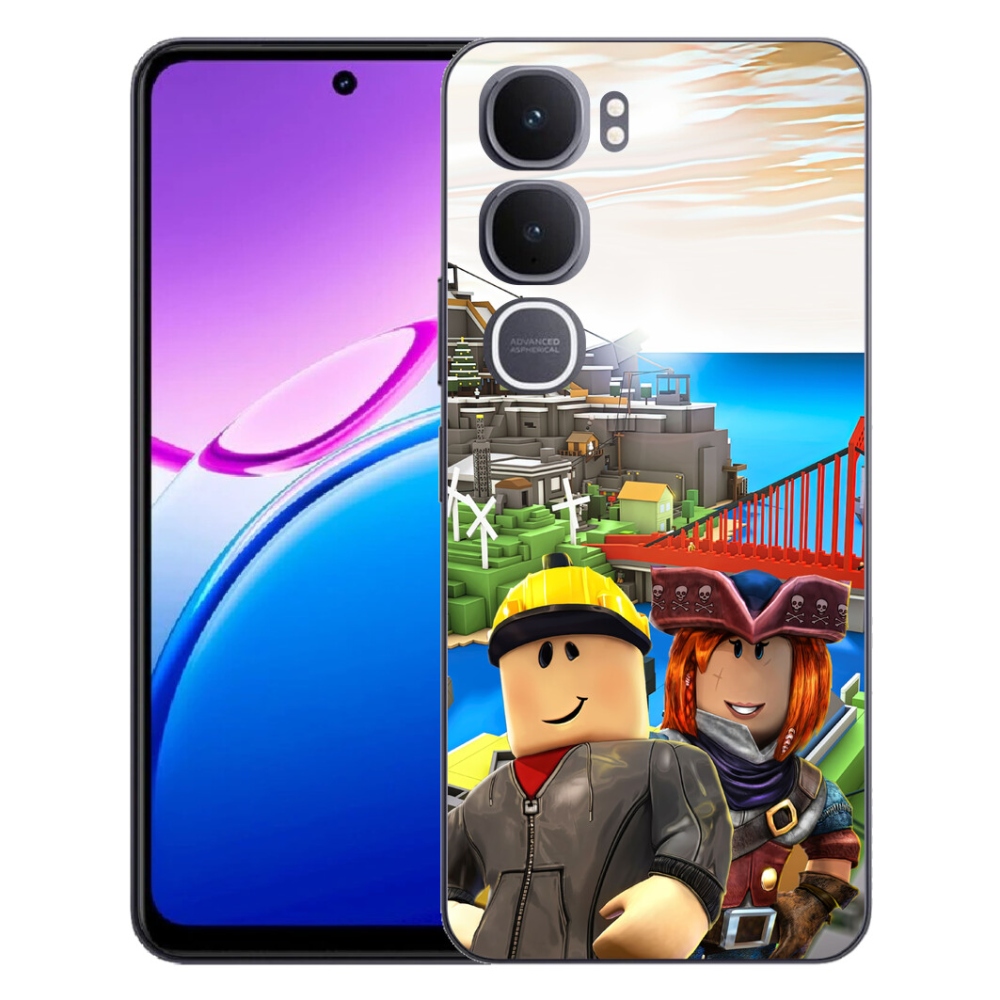 Gélový kryt mmCase na Vivo Y31 5G - roblox 1