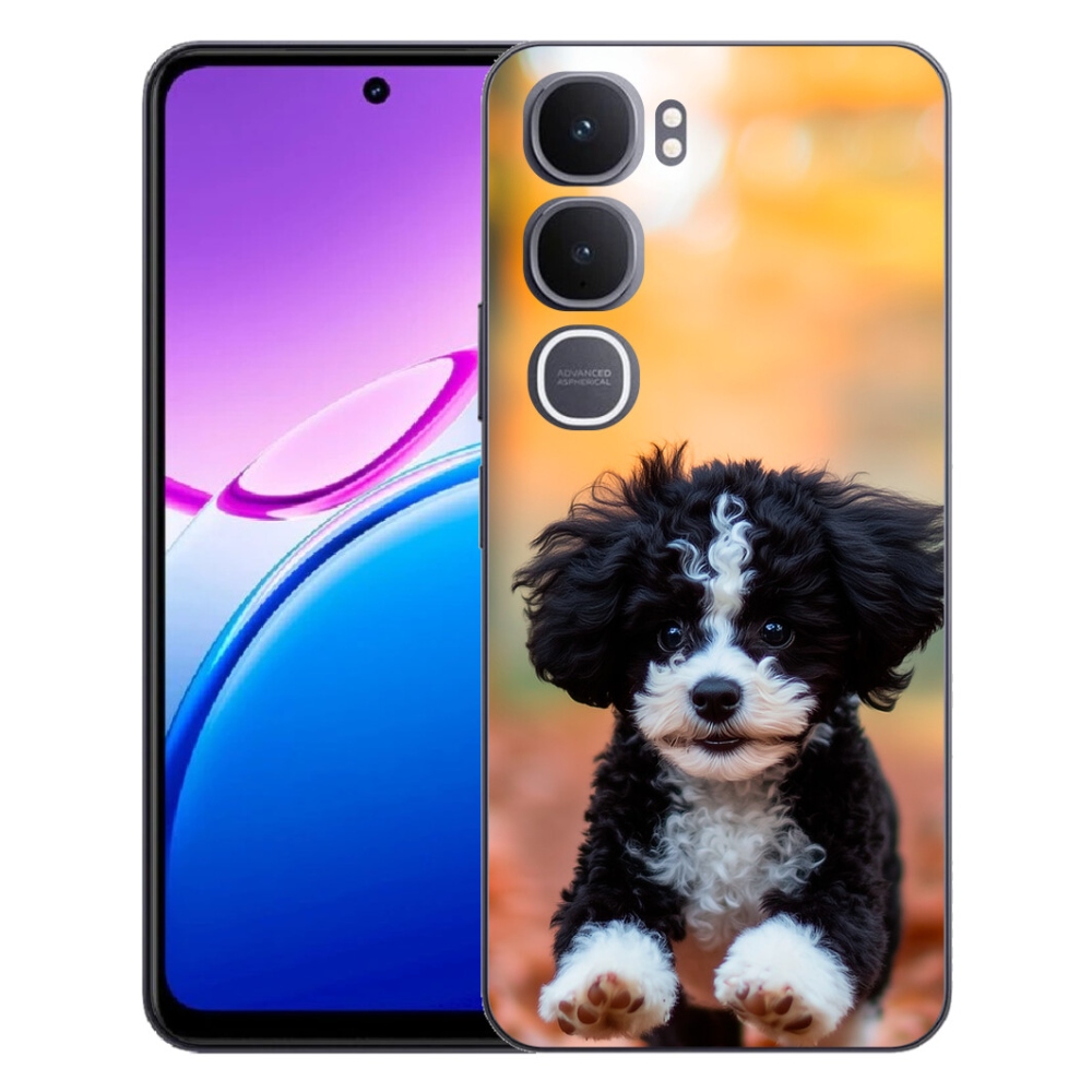 Gélový kryt mmCase na Vivo Y31 5G - roztomilé šteňa 2