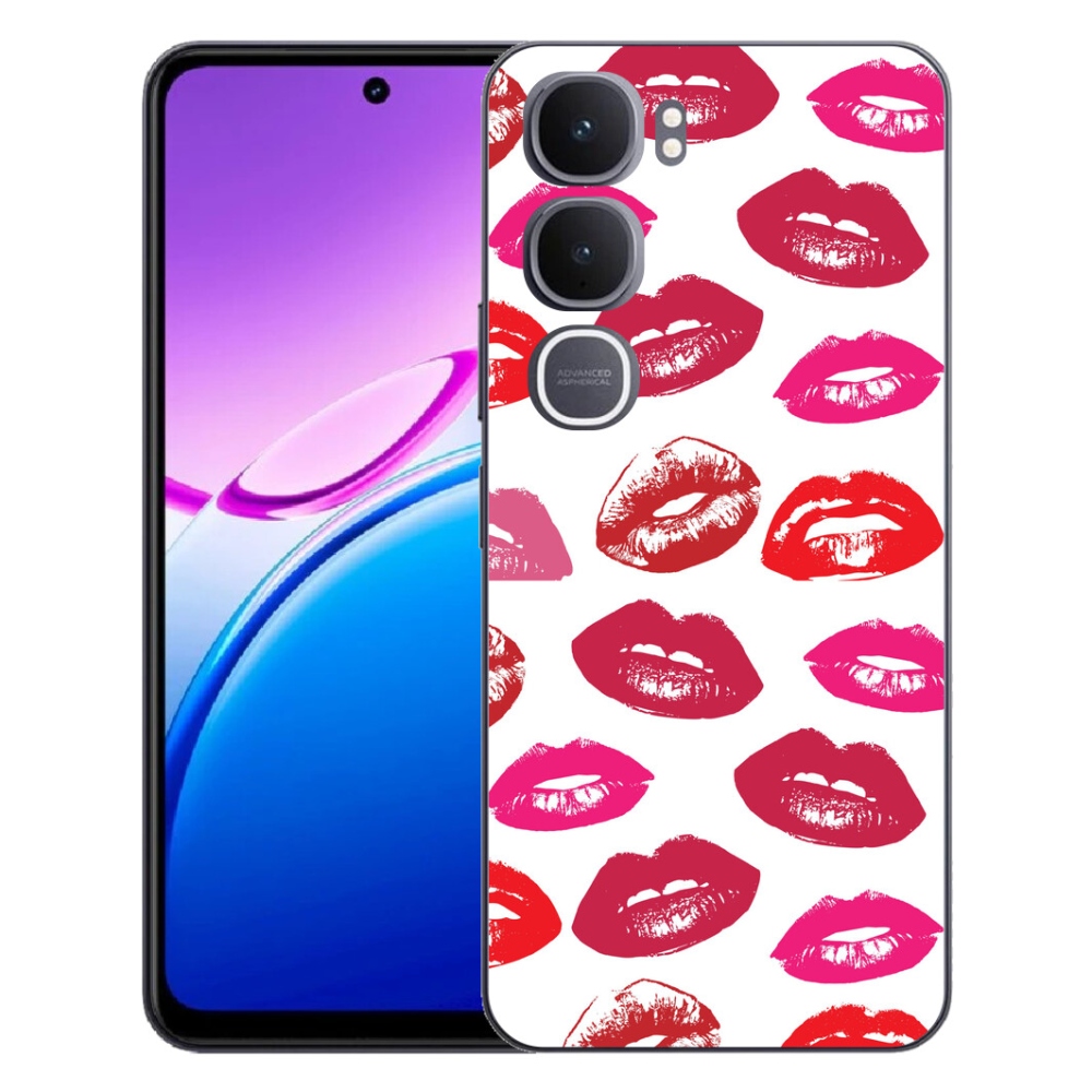 Gélový kryt mmCase na Vivo Y31 5G - pery