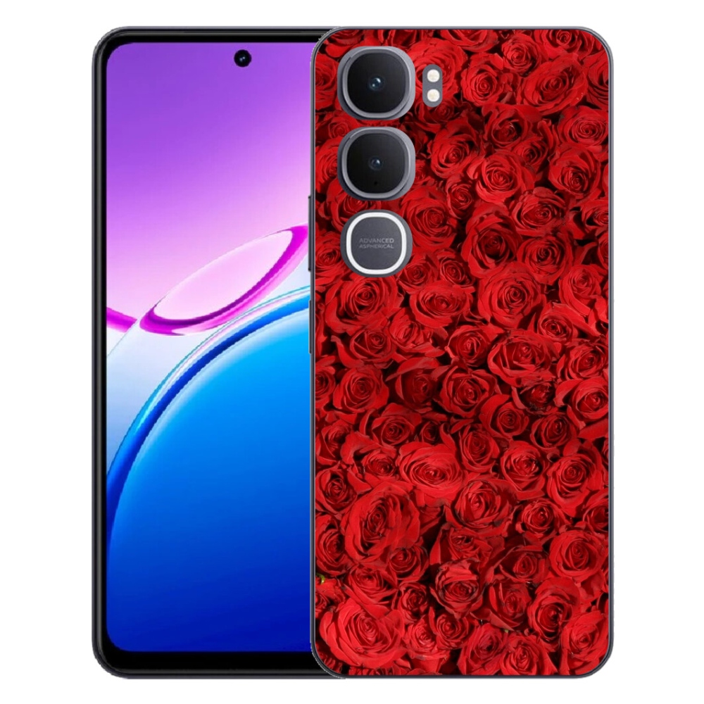 Gélový kryt mmCase na Vivo Y31 5G - ruža