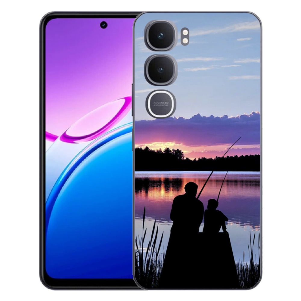 Gélový kryt mmCase na Vivo Y31 5G - rybárčenie 2