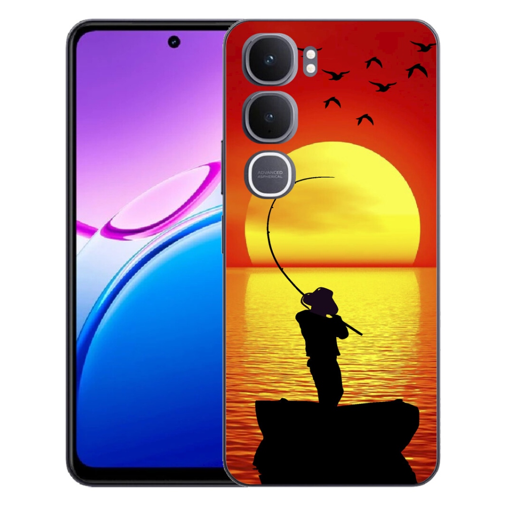 Gélový kryt mmCase na Vivo Y31 5G - rybárčenie