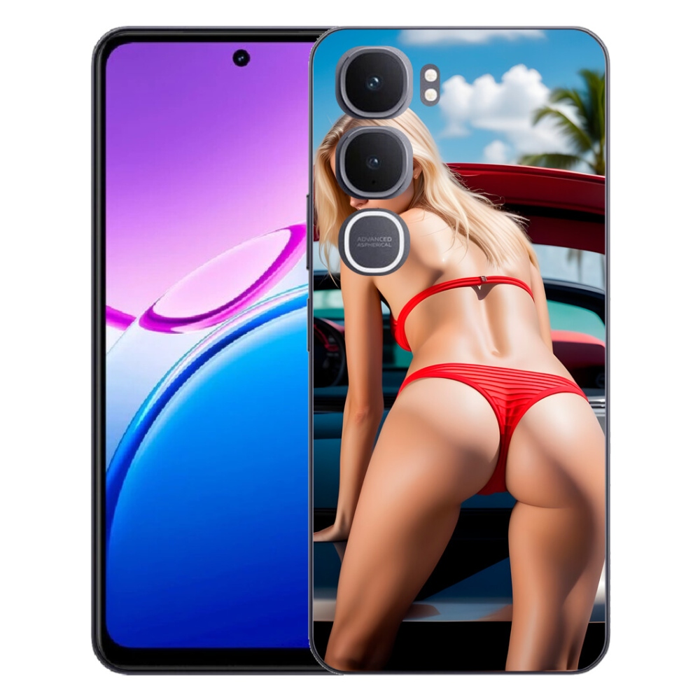 Gélový kryt mmCase na Vivo Y31 5G - sexy žena 2